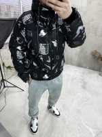 Куртка зимова зі знімним капюшоном чоловіча