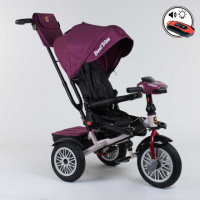 Велосипед 3-х колёсный 9288 В - 6945 Best Trike (1) ПОВОРОТНОЕ СИДЕНЬЕ, СКЛАДНОЙ РУЛЬ, РУССКОЕ ОЗВУЧИВАНИЕ, НАДУВНЫЕ КОЛЕСА, ПУЛЬТ ВКЛ. СВЕТА И ЗВУКА