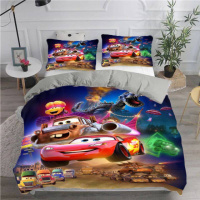 Постельное белье из плюш-велюра Макквин и его Спальный Гонщик 3050 13621 215×150 см