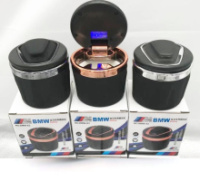 Попільничка Car Ashtray BMW BLack X3 підсвітка.(керамічна чаша) 8*8*6,5см