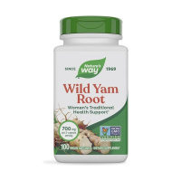 Дикий Ямс, 700 мг, Wild Yam Root, Nature's Way, 100 веганських капсул