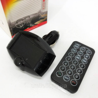 Автомобільний FM модулятор X16 FM трансмітер Bluetooth, FM трансмітер стерео, Трансмітер для музики