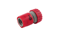 Коннектор Intertool с аквостопом 1/2« для шланга 3/4» (GE-1020)