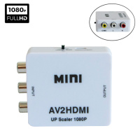 Конвертер AV на HDMI AV2HDMI переходник с тюльпанов на HDMI переходник с колокольчиков RCA на HDMI