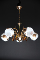 Классическая Люстра SVLIGHT пятиламповая 602/5 золото