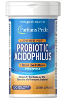 Puritan's Pride Probiotic Acidophilus 3 billion 100 капсул