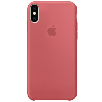 Чохол для iPhone XS Max Silicone Case (AA) (Червоний / Camellia) - купити в SmartEra.ua