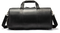 Сумка дорожная мужская кожаная Vintage 14894 Черная