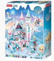 Конструктор Sluban M38-B0789 «Ледяной дворец», 1324 дет