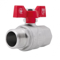 Кран кульовий Thermo Alliance Forte 1« ВЗ для води (метелик) SF607W25