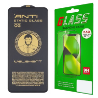 Защитное стекло для Xiaomi Redmi Note 12 Pro 4G (0.3 мм, 5D чёрное) ТОП