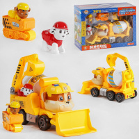 Щенячий патруль будівельна машина Кріпиша іграшка, світлові звукові ефекти