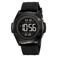 Чоловічий спортивний годинник Skmei 2485BK Black з електронним циферблатом та водозахистом 5 ATM