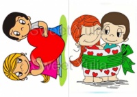 Вафельные картинки на тему: Свадьба; День Святого Валентина