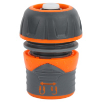 Конектор 1/2« швидкознімний для шланга 3/4» аквастоп з замком (ABS+TPR) FLORA (5015454)