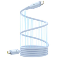 Дата кабель Baseus PicoGo Magnetic Liquid Silicone Type-C to Type-C 240W (1m) (P10376800)