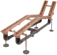 Закладна для одномісного аеромасажного лежака Fitstar 8755150, під бетон