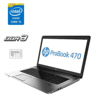 Ноутбук HP Probook 470 G1 / 17.3« (1600x900) TN / Intel Core i5-4200M (2 (4) ядра по 2.5 - 3.1 GHz) / 4 GB DDR3 / 120 GB SSD / AMD Radeon HD 8750M,