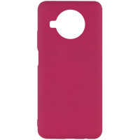 Чохол для Xiaomi Mi 10T Lite / Redmi Note 9 Pro 5G Silicone Cover Full without Logo (A) (Бордовий / Marsala) - купити в SmartEra.ua