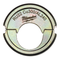 Матриця обтискна для кабелів та конекторів MILWAUKEE, RU22 CU/Al 240