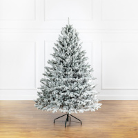 Ялинка лита Альпійська засніжена 180 см штучна, від виробника Siga Group, сертифікована, 1.8 м