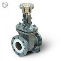 Задвижка  под электропривод  Ду 125 (Засувка з обгумованим клином «Т.I.S.» (Ру16) под электропривод)