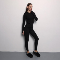 Термокомплект жіночий Slavni Mella Чорний