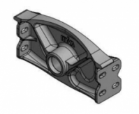 Комплект креплений цилиндра 70526580 CHASSIS BRACKET 368 D60 STD-MF-T45 HYVA