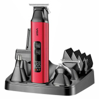 Набор для стрижки VGR V-117 6 в 1. Цвет: красный