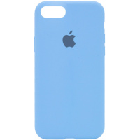 Чохол Silicone Case Full Protective (AA) для Apple iPhone SE (2020) (Блакитний / Cornflower) - купити в SmartEra.ua