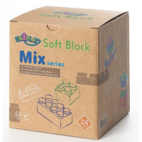 Конструктор ББ Mix Soft Block Primary UN3024PR 24 предмета