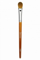 BAROCCO F118 Плоская удлиненная кисть для нанесения и растушевки теней (соболь) Старая ручка!