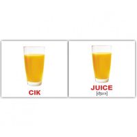 Карточки Домана. «Їжа / Food». Міні 40 карток