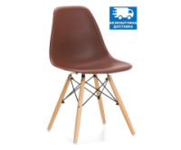 Стілець Тауер Вуд пластиковий коричневий