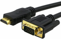 Кабель відео HDMI/VGA 2 ферит. (10 м)