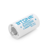 Переходник с пальчикового аккумулятора  АА на С, цена за штуку