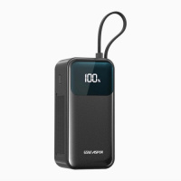 Power Bank Aspor A362 Notebook Series 20000mAh (2USB-C/USB/65W)- чорний (900169)