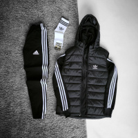 Чоловічий комплект Adidas Костюм/Жилетка (шкарпетки в подарунок)