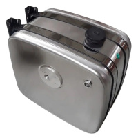 Бак гідравлічний бокового кріплення алюмінієвий 180 л (620х675х450)