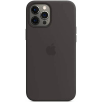 DM Чохол Silicone with MagSafe для iPhone 12/12 Pro Black