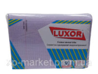 Двухслойные салфетки для пациента (33*45см) 50 шт LUXOR Лавандовые (Lavander)