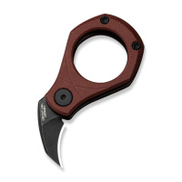 Нож складной карманный Civvi Pyrus, (1.6 см) 14C28N / G10 темно-красный