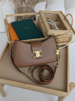 Сумка Celine багет коричневий