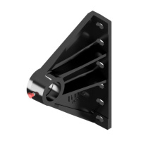 Кріплення гідроциліндра праве 01509136 (шток Ø118-179) Hyva