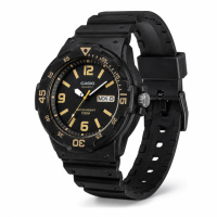 Чоловічий годинник Casio MRW-200H-1B3 — Спортивна модель 10 ATM з індикацією дати та дня тижня