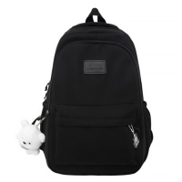 Рюкзак подростковый 633227 с брелком 20-35L Black