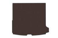 Резиновый коврик в багажник (SW, Коричневый) для Volvo V60 2019- гг