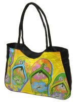 PODIUM Сумка Женская Пляжная текстиль Podium /1327 black