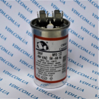 Електричний конденсатор 22 мкФ металевому корпусі