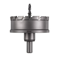 Коронка Holesaw TCT MILWAUKEE, для сталі/нержавіючої сталі, діаметр 85мм